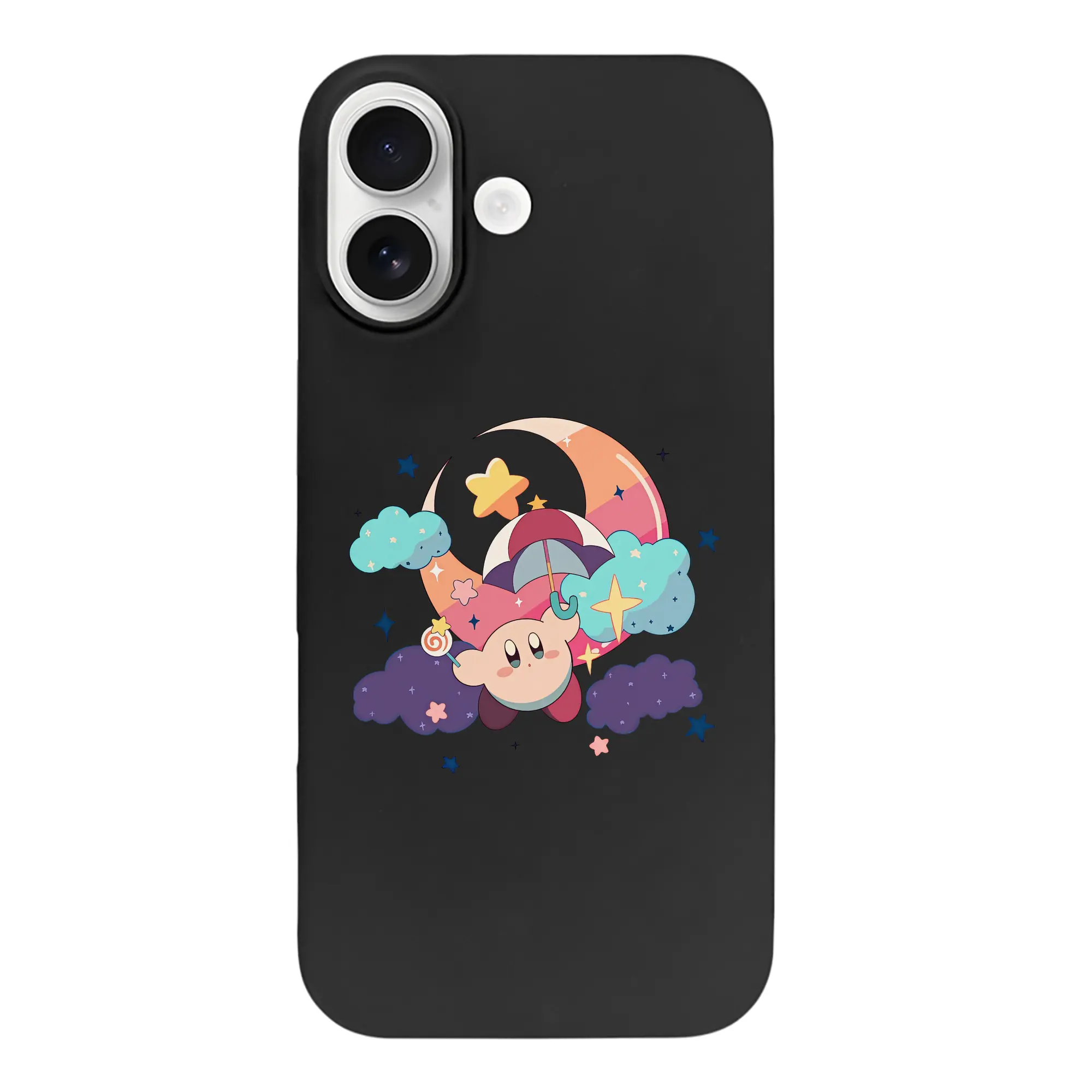 星のカービィ グッズ カービィ - iPhone 17 シリーズ シリコンケース 薄型 耐衝撃 指紋防止 ソフトタッチカバー 精密フィット 傷防止 保護ケース iPhone 17/17 Air/17 Pro/17 Pro Max 対応